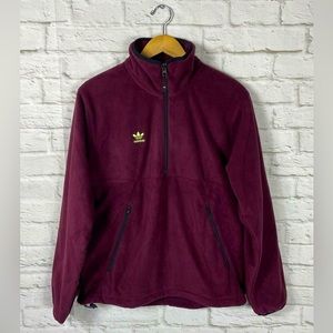 Adidas Originals Men’s Polar Anorak Fleece FJ7761 | SIZE M